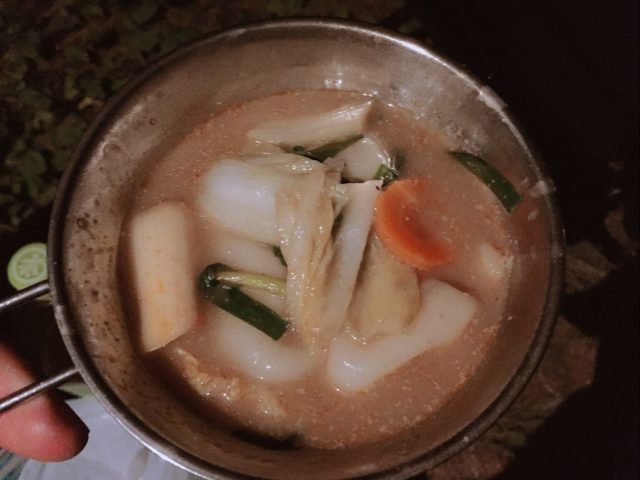 坦々餃子鍋 (7)