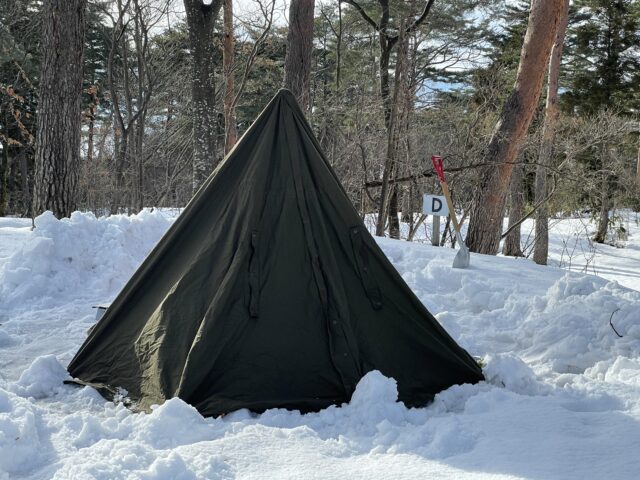 ２回目の雪中キャンプ