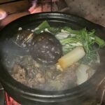 土鍋ですき焼き (19)