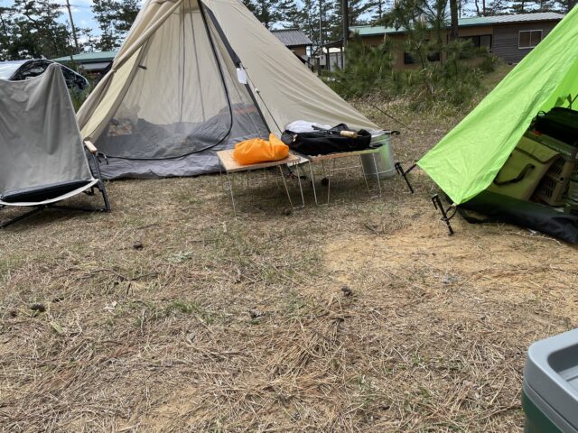 大島キャンプ場でグループキャンプ前編 (20)